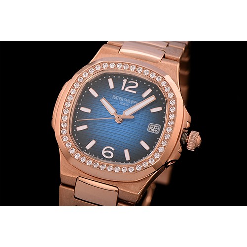 파텍필립 여성용 노틸러스-34 쿼츠 34mm 70111